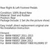 BMW F800GT (2011-2013), F800S (2004-2008), F800ST Rear Footrest Pedals (2004-2012)