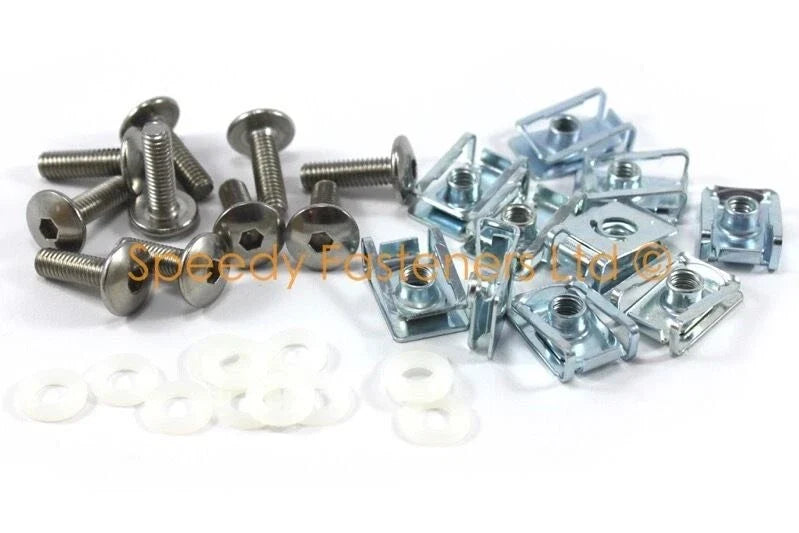 Belly Pan Bolt / 10 x 6mm / Fairing Bolts & Spring Clips