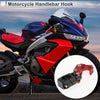 Motorcycle Rectangle Aluminum Alloy Hanging Hook Hexagon Wrench 1 Set Red