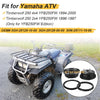 Yamaha Timberwolf 250 YFB250FW 2x Front Wheel Brake Drum Hub & Dust Seal