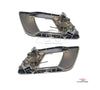 Ford Ranger PX BT50 Bright Dark Chrome Left & Right Inner Door Handles (2011-2022)