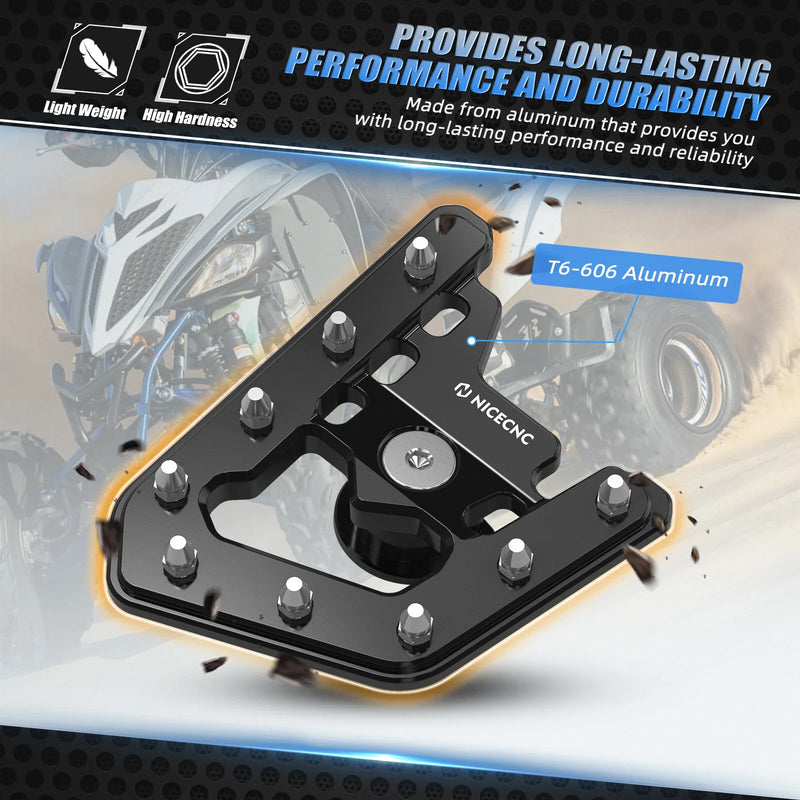 Yamaha Raptor 700 Brake Lever Pedal Pad Extender (2006-2012)