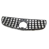 Benz GLC W253 X253 16-19 W / Camera Hole Silver+Black Front Mesh Grille