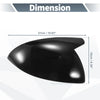 Mercedes-Benz C-Class W206 Rearview Mirror Cover Cap Gloss Black (2022)