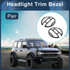 Ford Front Left & Right Headlight Trim Bezels