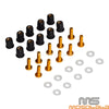 Honda Yamaha Suzuki M5 Rubber Nuts 18mm Bolts/Screws