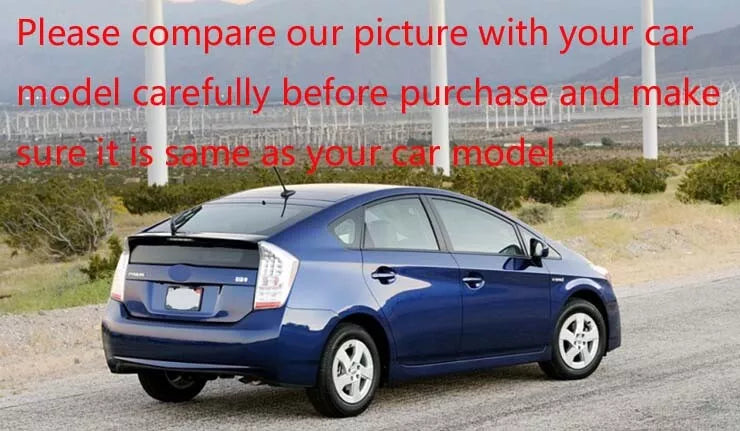 Toyota Prius Hatchback 3PCS Factory Style Spoiler Wing ABS (2003-2015)