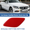 BMW 328i Red Front Left Bumper Headlight Washer Nozzle Cover Cap