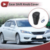 Honda Accord Black Blue Leather Gear Shift Knob Cover (2008-2012)