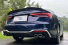 Audi A5 S5 B9 4-Door 2017-2022 Glossy Black Rear Trunk Spoiler Wing