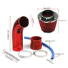 AC Red Aluminum Induction Pipe for Car Cold Air Intake Filter System