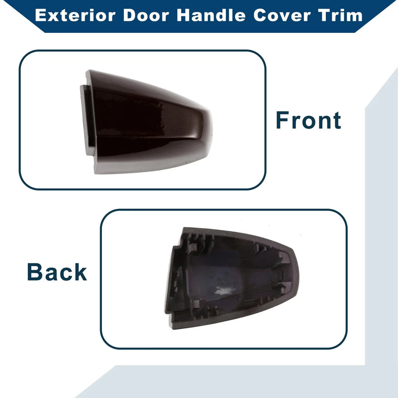 BMW X1 X5 X6 2014-2019 Exterior Door Handle Cover Trim ( Brown ABS)