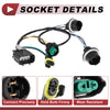 Chevy Silverado 1500 Headlight Socket Wiring (2007-2013)