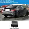 Mercedes-Benz CLA AMG C117 Rear Bumper Tow Cover (2013-2019)