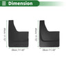 Ford F-150 (2011-2014) with Mount Accessories Mud Flaps Splash Guards