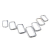 Jeep Compass Grille Insert Cover Frame Molding Chrome (2011-2017)