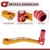 Yamaha TTR 50 Gold Tone Red Folding Motorcycle Gear Shifter Lever