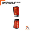 Nissan Datsun 720 Chrome Front Corner Signal Lamp Light (79-87)