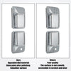 Ford F250 F350 F450 F550 Super Duty Exterior Door Handle Covers (2008-2023)