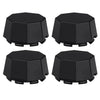 Polaris Sportsman 570 4pcs Matte Black Hub Caps Covers (2015–2025)