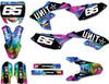 Yamaha YZ 65 Custom Graphics Full Sticker Kit Decals (2018-2025)