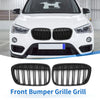 BMW X1 F48 2016-2022 Matte Black () Front Upper Bumper Grille