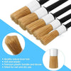 Car Cleaning Wheels Soft Easy Use 5 x Boar Hair Bristle Detailing Brushes