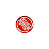 Ford Mustang (2024-2025) Red Carbon Fiber Start Stop Button Cover Sticker