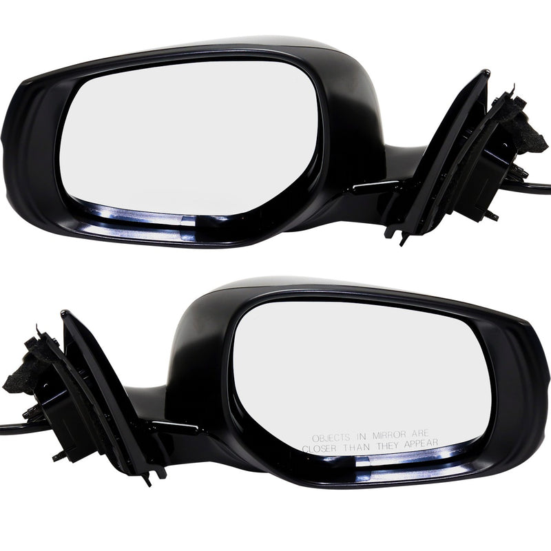 Set of 2 Mirrors Driver & Passenger Side Heated Left