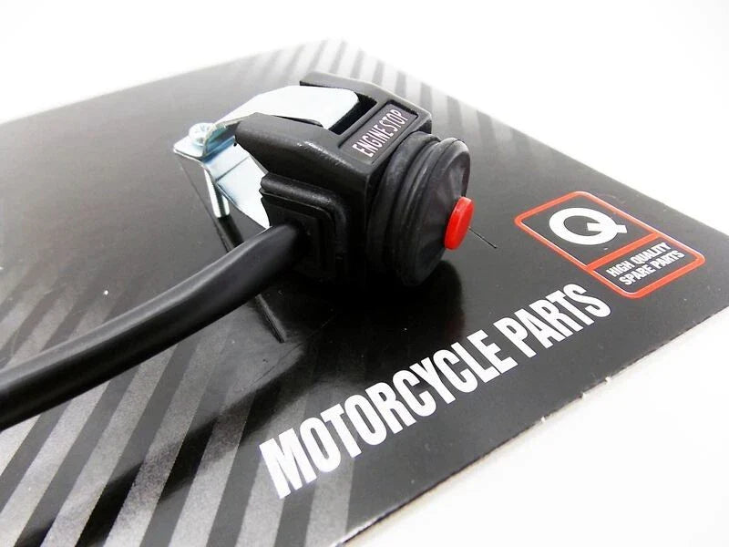 Kawasaki KLX250R 84-88 Forseti Kill Switch Cut Off Stop Button Assembly