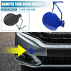 Honda Fit (2018-2019) - Deep Blue Front Bumper Tow Hook Cover