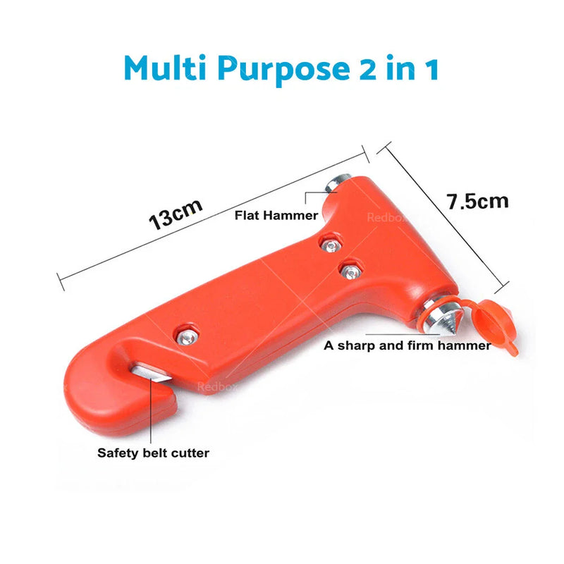 Car Bus Glass Emergency Safety Hammer Breaker Cutter Tool
