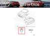 Toyota MR2 MR-S Spyder Midship Runabout Blue Emblem Badge