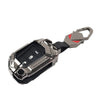 Jeep Wrangler Black 3-Button Smart Keyless Remote Key Fob Cover (2018-2024)