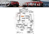 Toyota 4Runner Tacoma Front Upper Ball Joint Assy RH LH Set