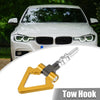 BMW 3 Series Z3 Z4 Gold Tone Screw-On Tow Hook Triangle Ring