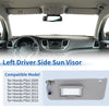 Honda Pilot Gray Left Driver Side Sun Visor (2009-2015)