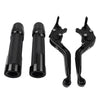 Ducati Monster Black Extendable Brake Clutch Levers Grip Set (2009-2015)