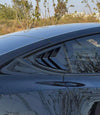 Tesla Model 3 Side Rear Window Louver Shutter Cover (2017–2023)