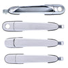 Hyundai Tucson JM 4pc Outer Door Handle Chrome (2004-2010)