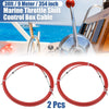 Yamaha 2 x 30ft 354 Inch Marine Type Shift Remote Control Box Cable