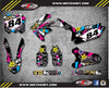 Honda CRF 450R (2009-2012) RUSH Style Stickers Custom Graphics Kit