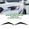 Subaru WRX STI (2022-2025) Gloss Black Headlight Eyebrow Trim Cover