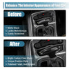 Dodge Challenger Charger Gear Shift Knob Cover Trim Carbon Fiber Pattern