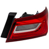 Tail Light For 2016-2019 Chevrolet Malibu Passenger Side