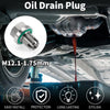 Car / Motorcycle M12.1-1.75mm Copper Oil Drain Plug W/ Gasket