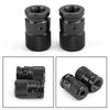 Car Motorcycle Bike Aluminium Anti-Theft Valve Caps