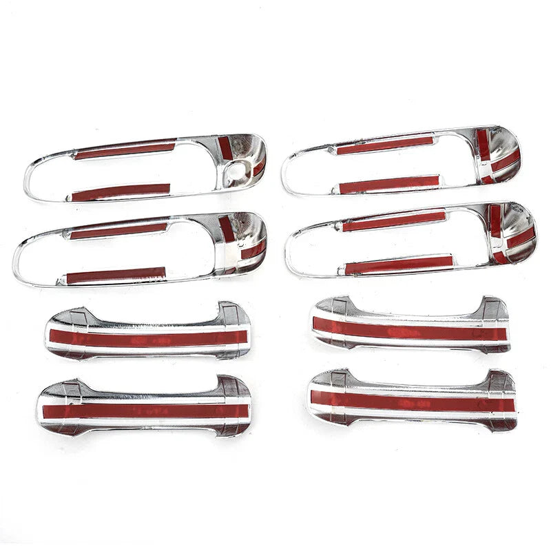 Dodge Ram 1500 2500 3500 Chrome 4 Door Handle & Tailgate Covers (2002-2008)