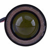 Car 2.5" COB White LED Fog Light Projector Pink Angel Eyes Halo Ring