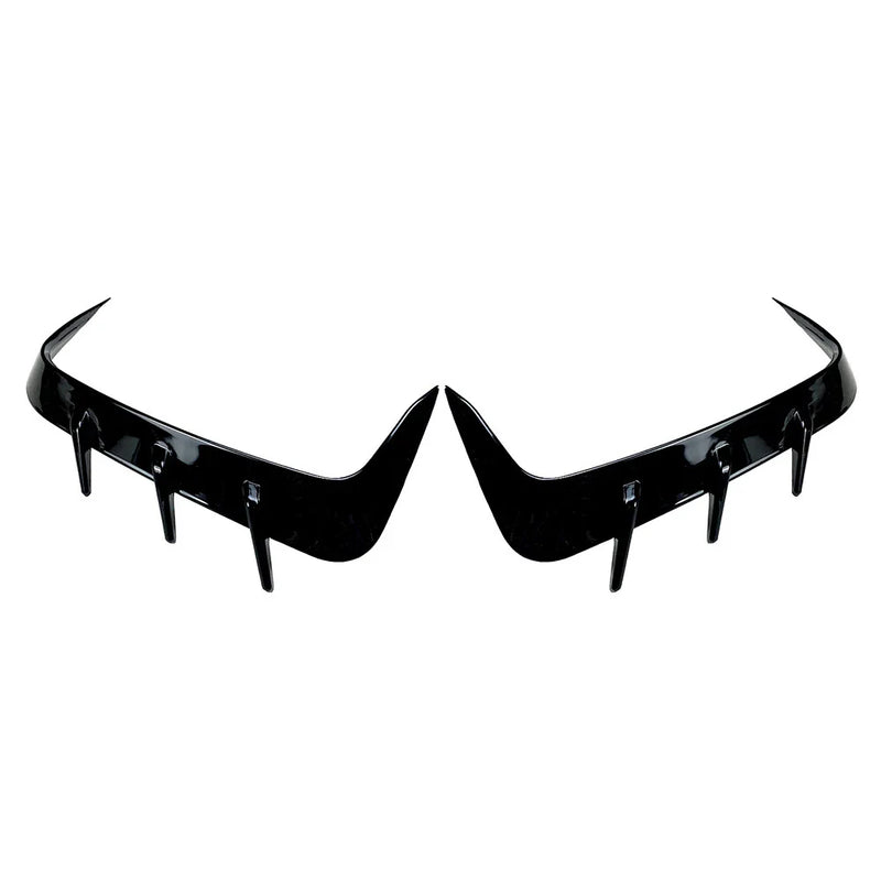 BMW 4 Series G22 G23 M-Sport Rear Bumper Splitter Canard Trim (21-22)